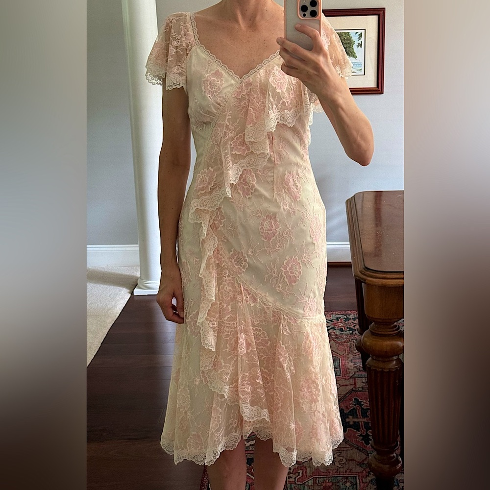 Vintage lace dress